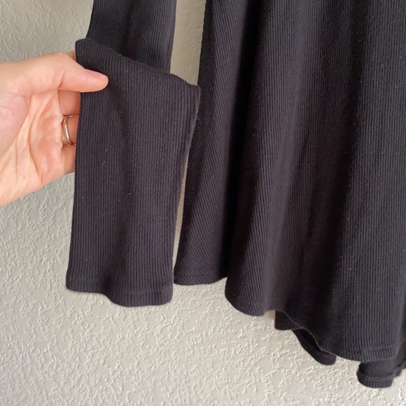 🎉SALE🎉 ANTHROPOLOGIE Deletta Carra Top Long Sleeve Ribbed - Picture 9 of 16